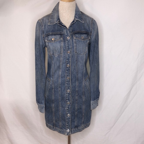 7 For All Mankind Dresses & Skirts - 🔹Vintage 7 For All Mankind Jean Jacket Dress